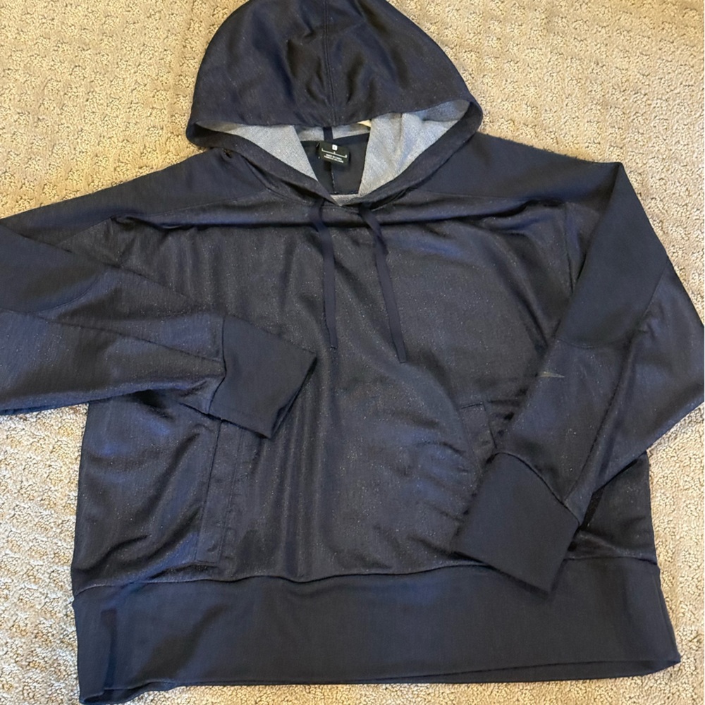 Women’s black sparkly Hoodie Sweater